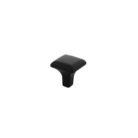 Intersteel Möbelknopf quadratisch 25 mm Schwarz