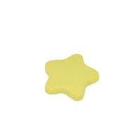 Möbelknopf Kinderzimmerknopf Schubladenknopf Schrankknopf Modell Stern Gelb