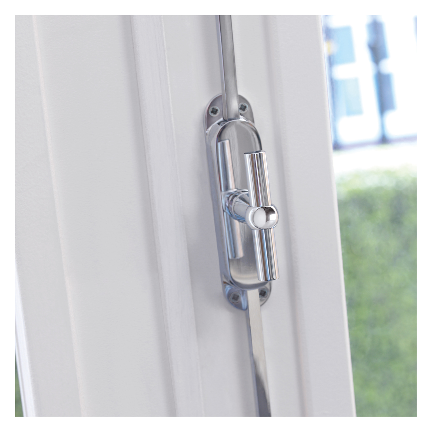 4.1 '' Vintage Edelstahl Tür Stahl Fensterflügel Latch Lock Lift Griff 