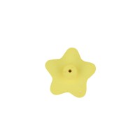 Möbelknopf Kinderzimmerknopf Schubladenknopf Schrankknopf Modell Stern Gelb